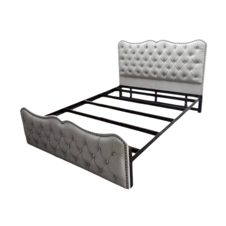 ฐานรองหัวเตียง 6 ฟุต WISDOM DESIGN FURNITURE รุ่น ROYAL PRINCESS สีเทา_1